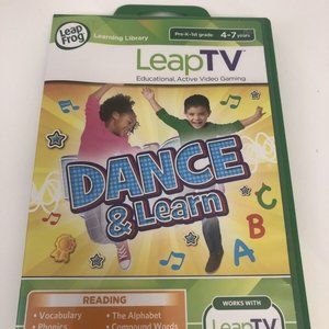 Leap Frog Leap TV Dance & Learn Reading 4-7 Years